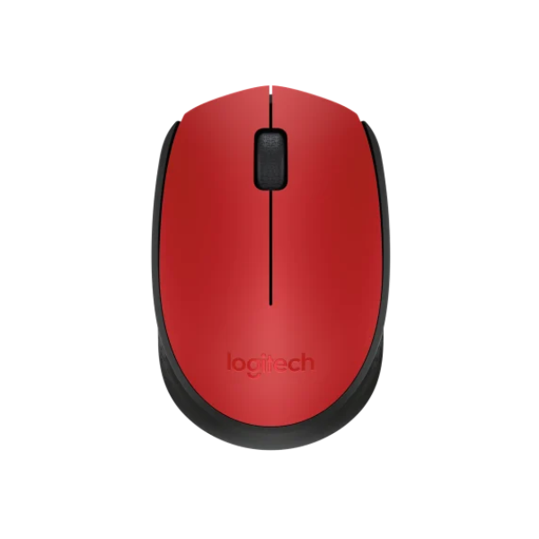 Logitech Mouse M171 Red Wireless